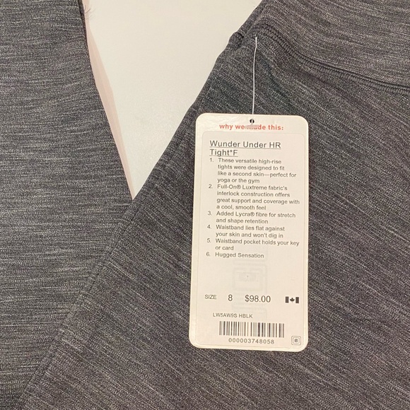 Lululemon Wunder Under tights | Lululemon leggings - Picture 5 of 5